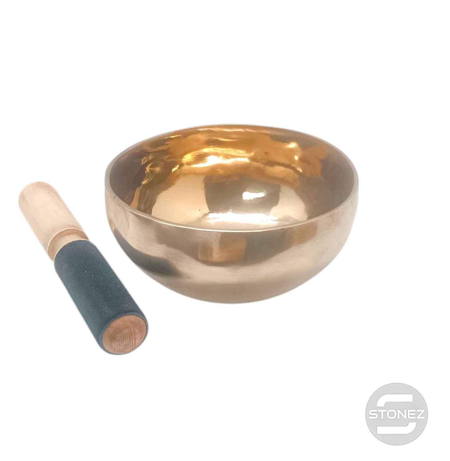 600303058 Cuenco Tibetano 7 Metales Dorado 14 Cms Aprox