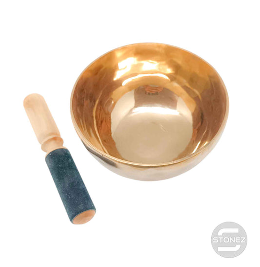 600303059 Cuenco Tibetano 7 Metales Dorado 15 Cms Aprox