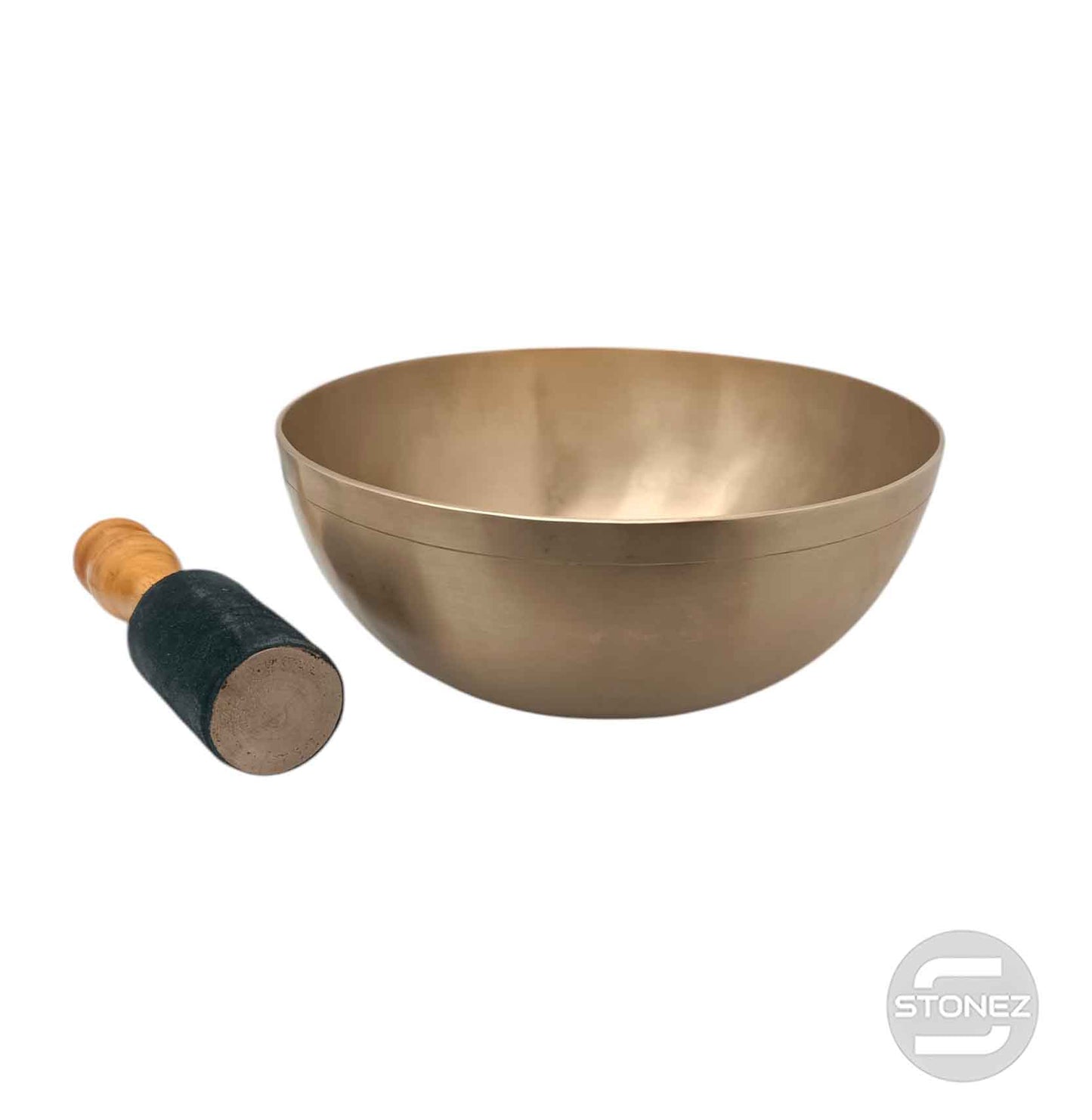 600303067 Cuenco Tibetano 7 Metales Dorado 23 Cms Aprox