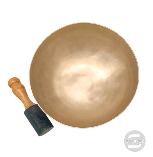 600303068 Cuenco Tibetano 7 Metales Dorado 25 Cms Aprox