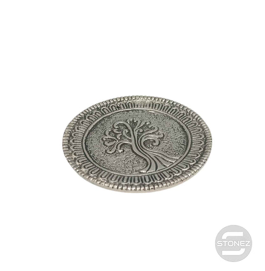 600303070-01 Porta Incienso De Metal 8,5 Cms Aprox Arbol De La Vida