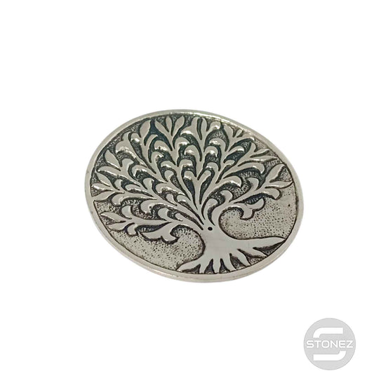 600303070-05 Porta Incienso De Metal Arbol De La Vida 10 Cms Aprox