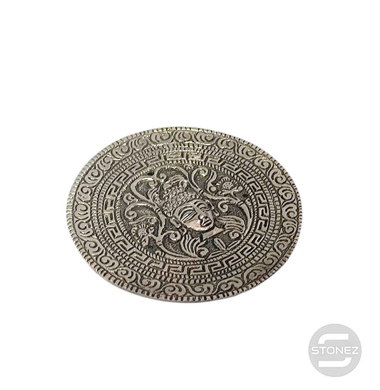 600303070-08 Porta Incienso De Metal Buda 9,5 Cms Aprox