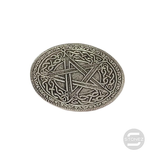 600303070-10 Porta Incienso De Metal Pentagrama 10 Cms Aprox