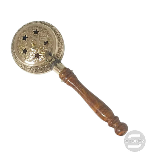 600303077 Quemador Incienso En Metal 22 Cms Aprox