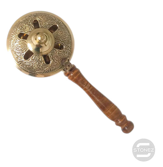 600303078 Quemador Incienso En Metal 22 Cms Aprox