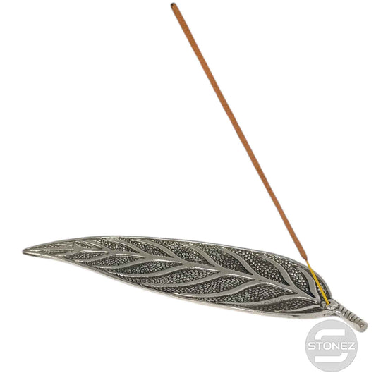 600303087-02 Porta Incienso Metal Hoja 22 Cms Aprox (INCIENSO NO INCLUIDO)