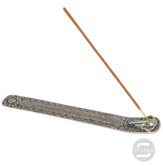 600303087-04 Porta Incienso Metal Ganesha 24 Cms Aprox (INCIENSO NO INCLUIDO)