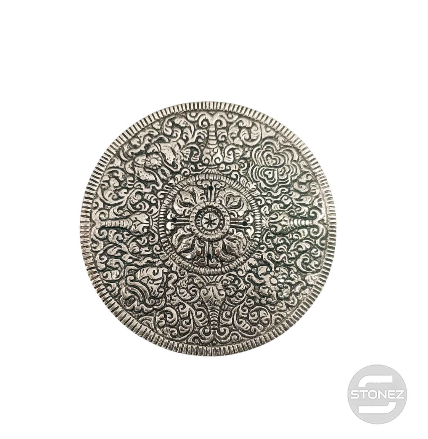 600303252-14 Porta Incienso Metal 12 Cms Aprox