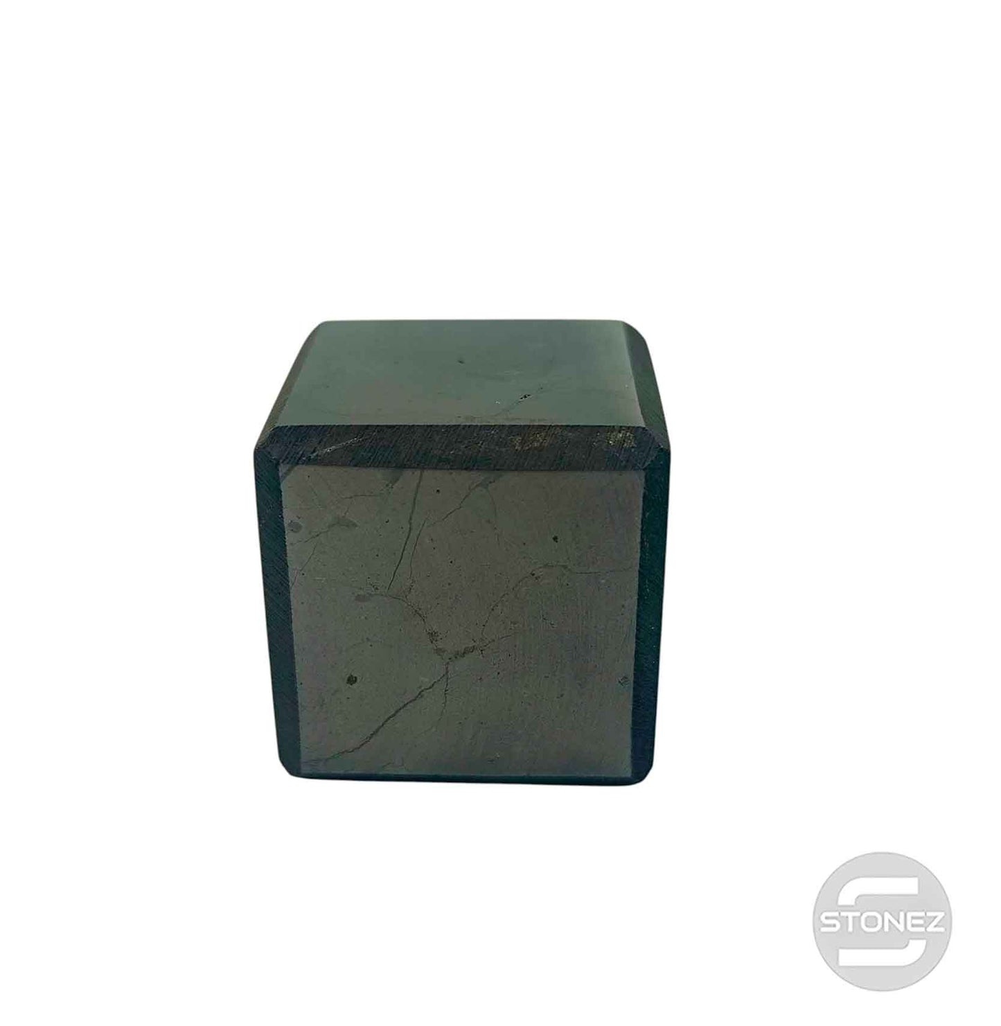 600803838 Cubo Shungita 3 Cms Aprox Pulido