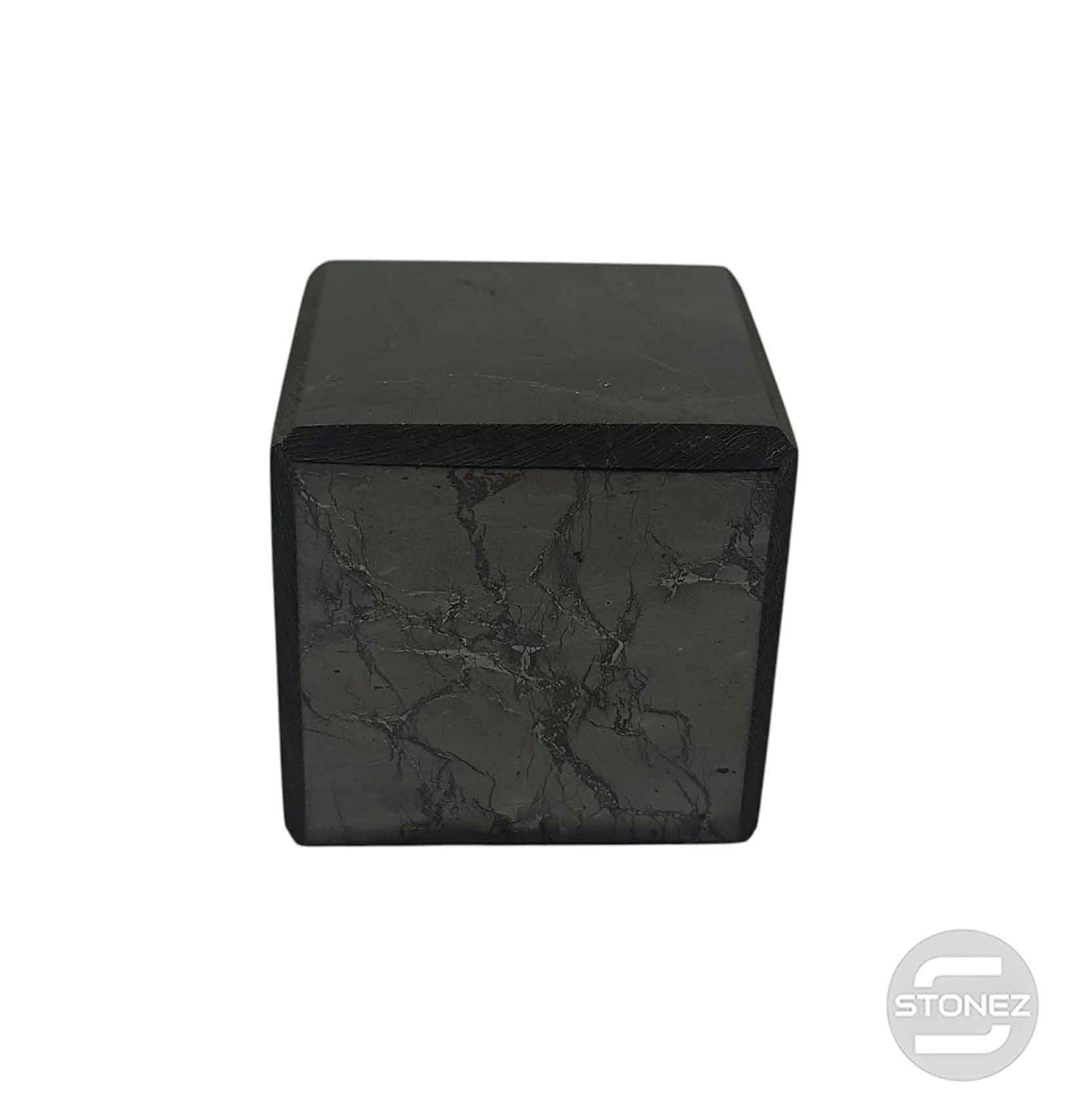 600803839 Cubo Shungita 4 Cms Aprox Pulido