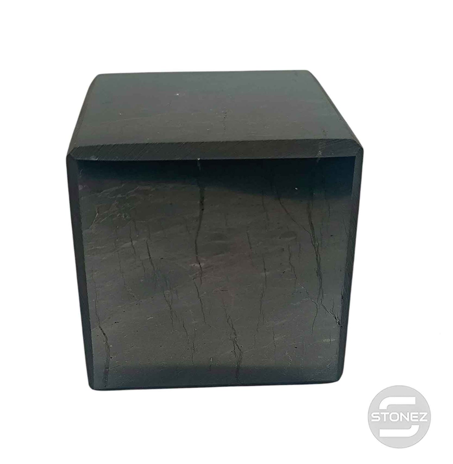 600803841 Cubo Shungita 6 Cms Aprox Pulido