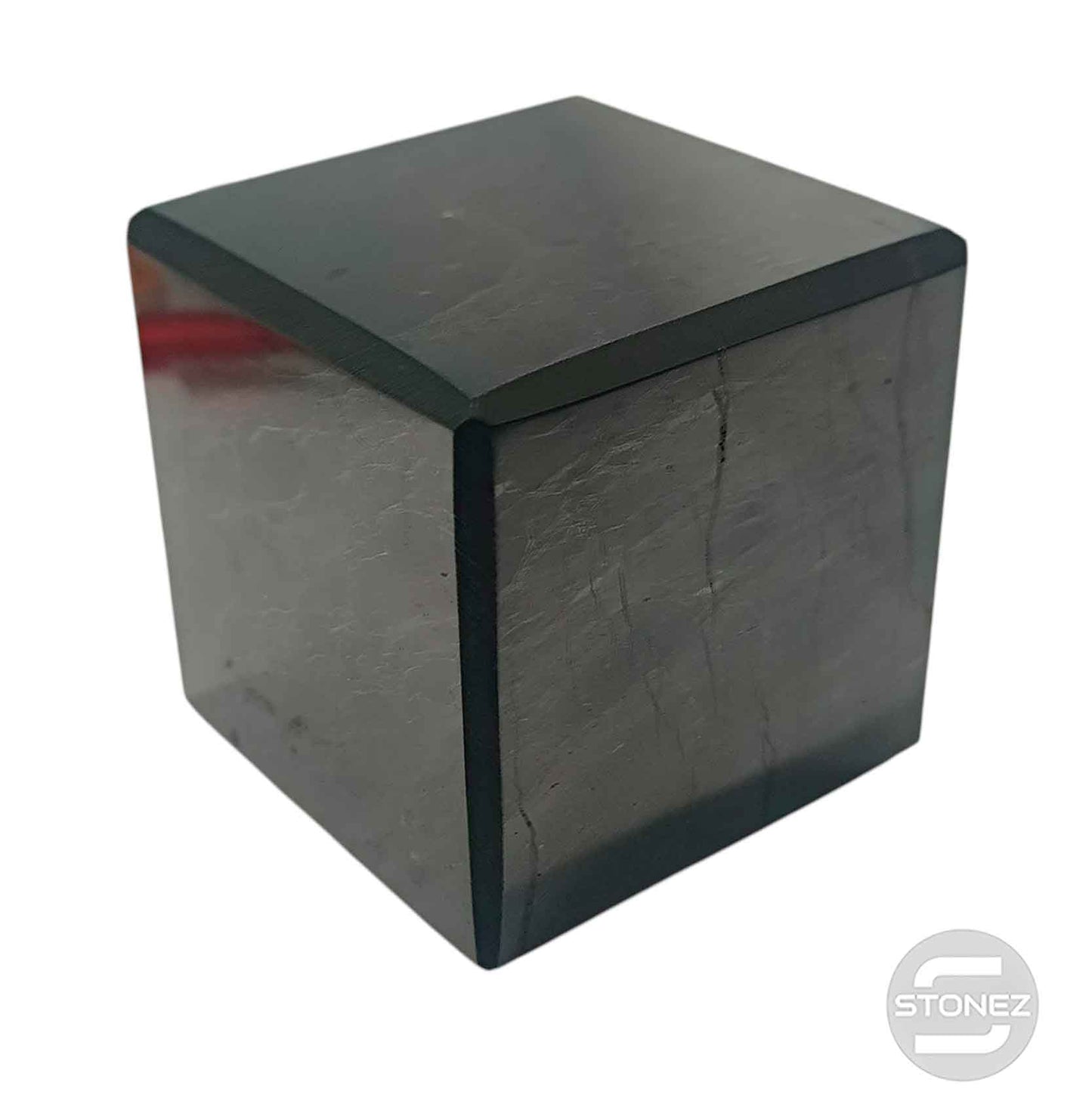 600803841 Cubo Shungita 6 Cms Aprox Pulido