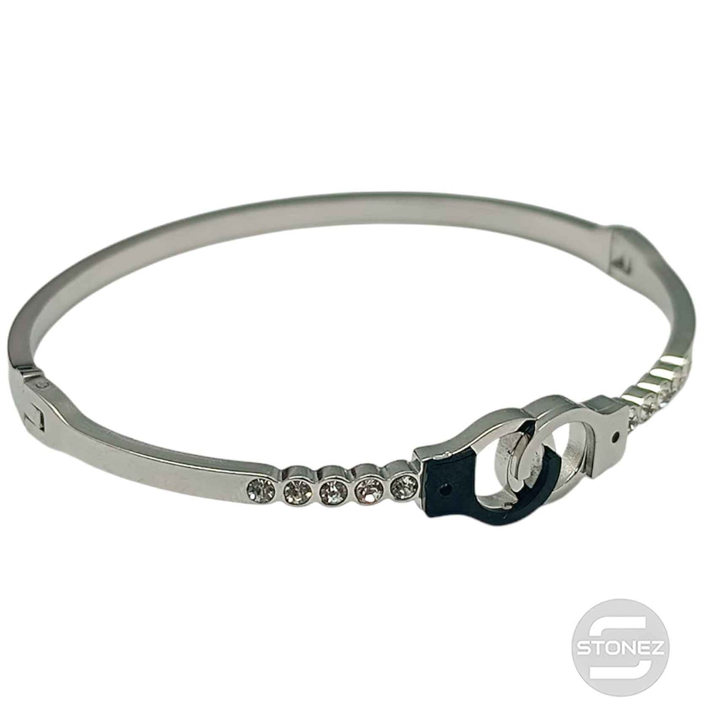 60914-09 Pulsera Acero Brazalete Con Apertura