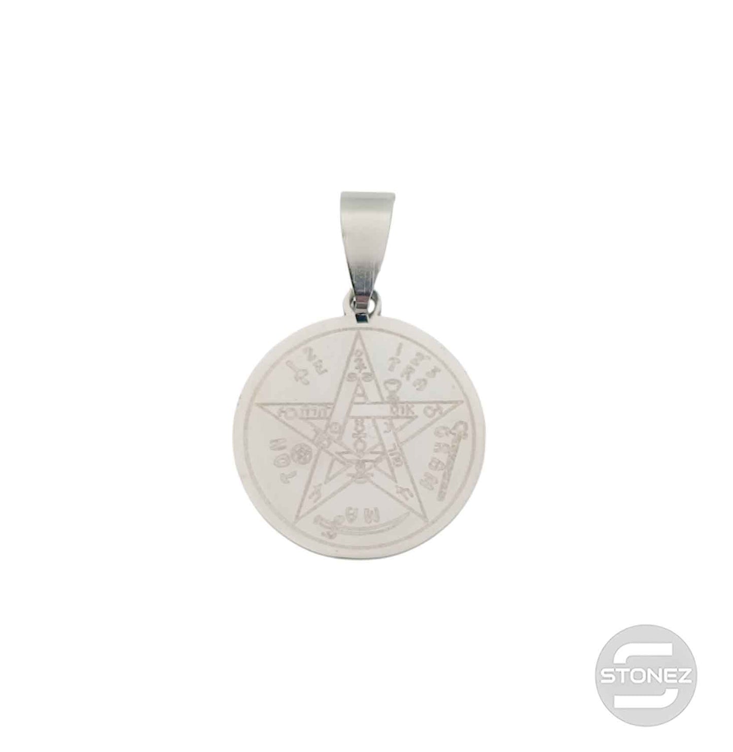 60927-06 Colgante Acero Tetragramaton 20 mm
