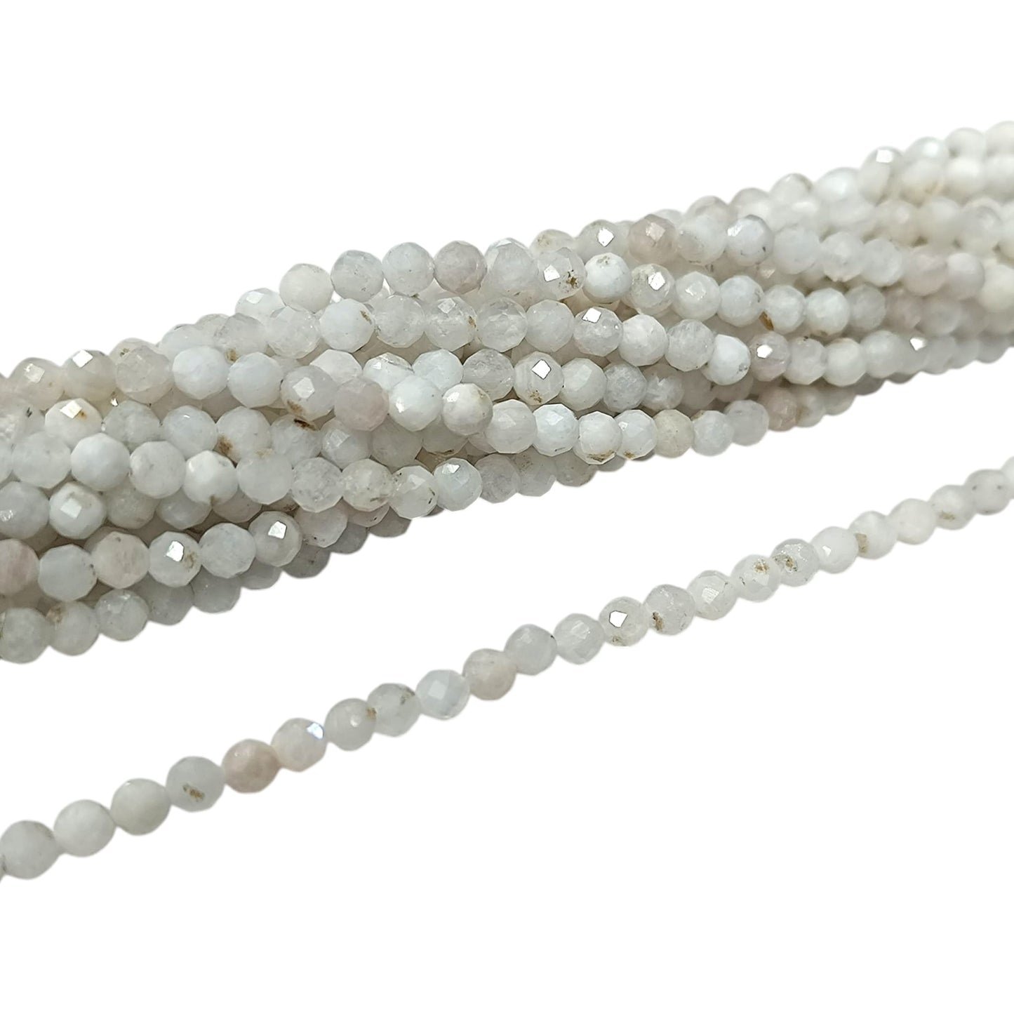 Tira Facetada 4 mm Piedra Luna Ref 43296-01