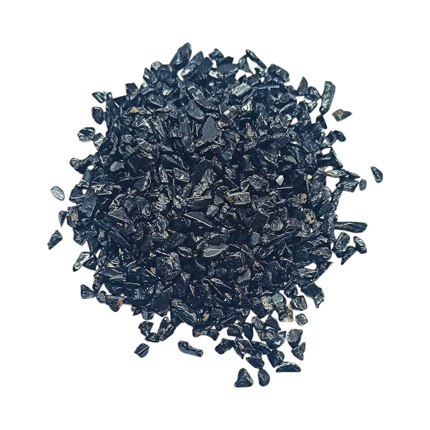 Bolsa 100 Gramos Piedra Chips Turmalina Negra 2 mm Aprox 111401053-62 - stonez