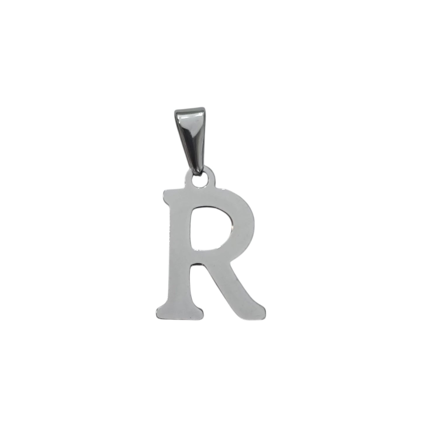 Colgante Acero Letra R Tamaño 2 Cms Aprox Ref: 33392