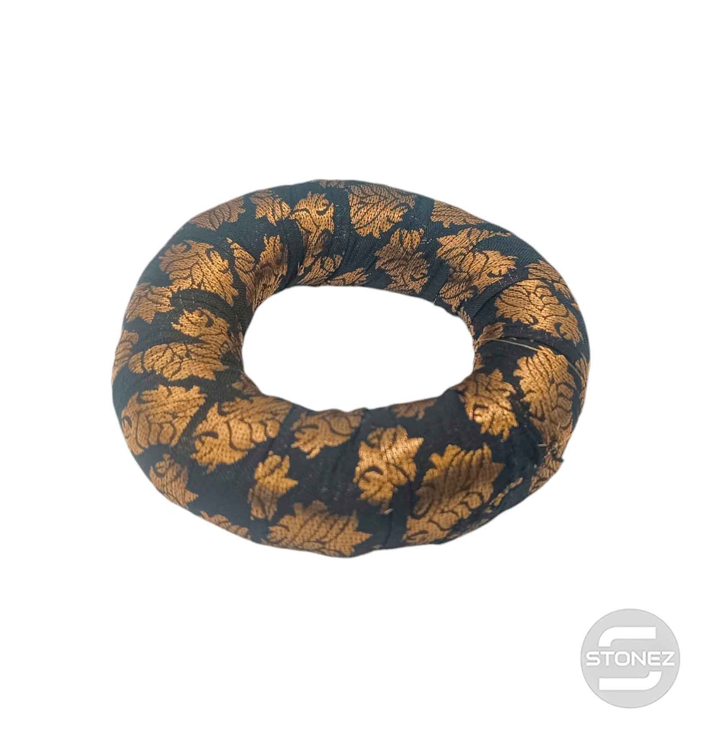 10081 Cojin Base En Negro 12 Cms Aprox Para Cuenco Tibetanos