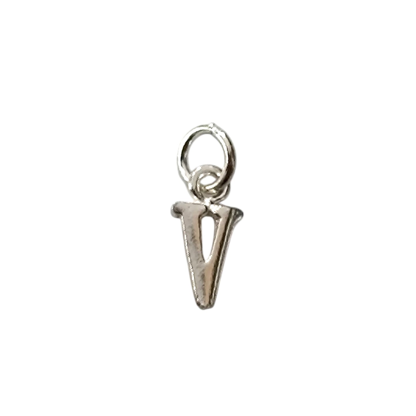 Colgante De Plata 925 Letra V 10 mm Aporx 55293-22