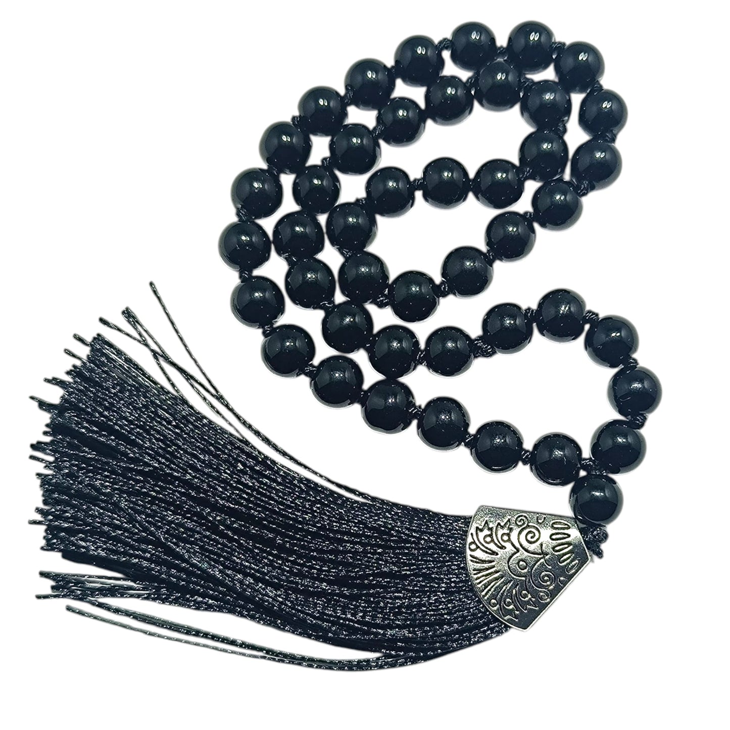 Codigo Sagrado 45 Cuentas Onix Bola 8mm 600101463-04
