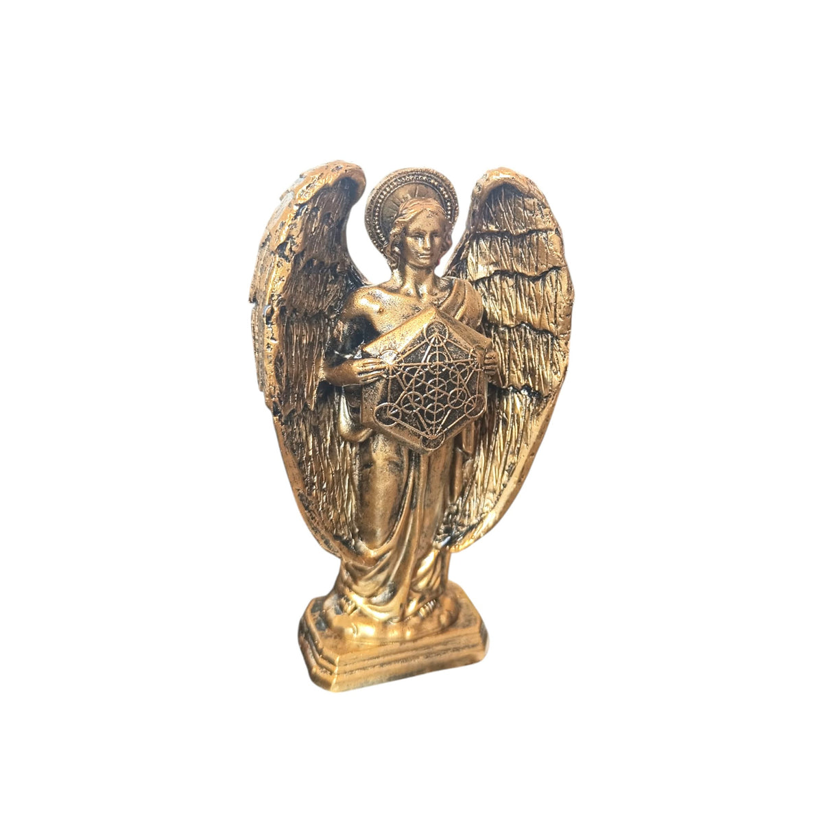 Figura En Resina Diosa Metratón 15 Cms Aprox Color Bronce REF 600104558