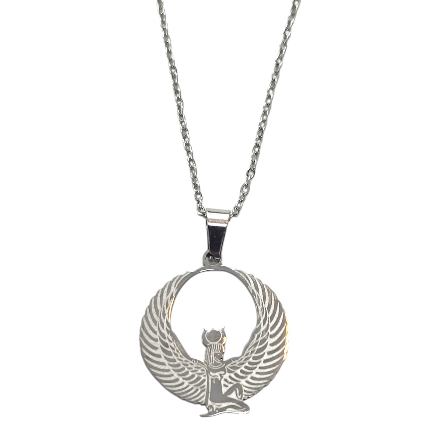 600103610-02 Collar Acero Isis Cadena 40+5 Cms