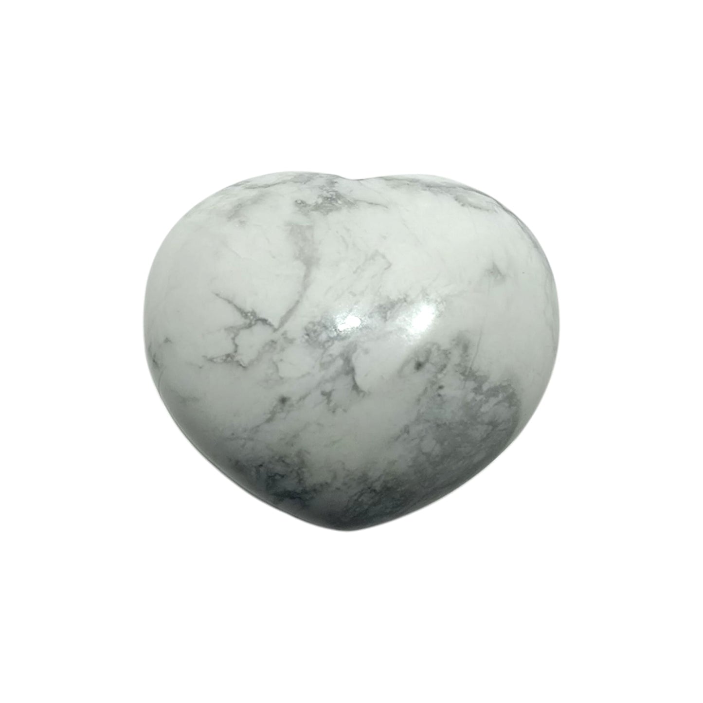 600104126 Corazón Mineral Howlite 4,5 Cms Aprox