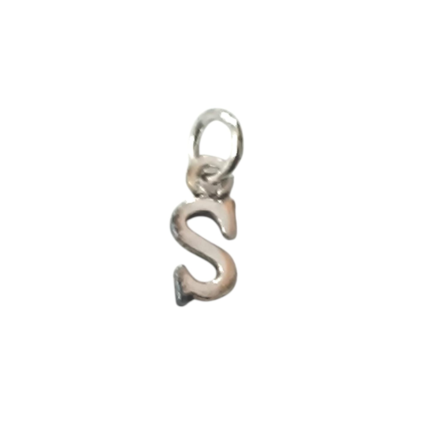 Colgante De Plata 925 Letra S 10 mm Aporx 55293-19