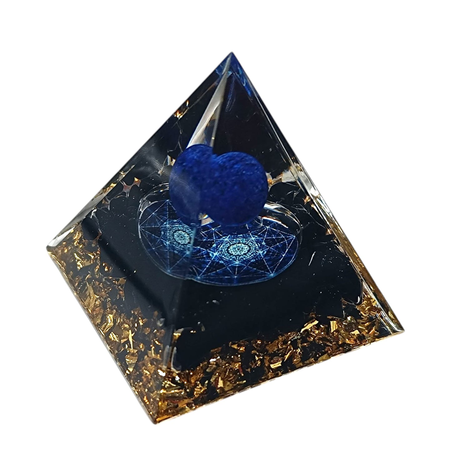 Pirámide Orgonita Con Mineráles 5 Cms Aprox 400202371-005A - stonez