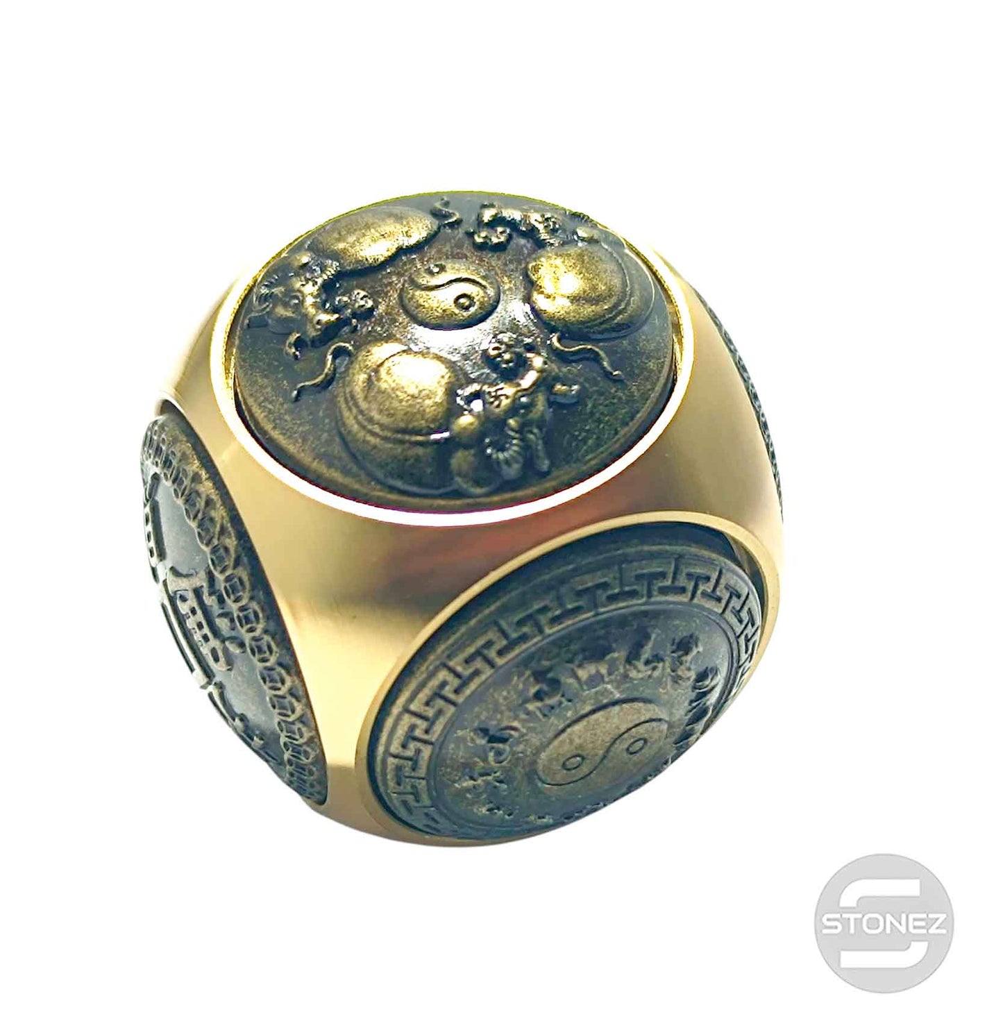 Esfera Metal Feng Shui Giratoria 5 Cms Aprox