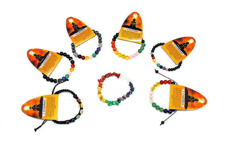 pulseras siete chakras 