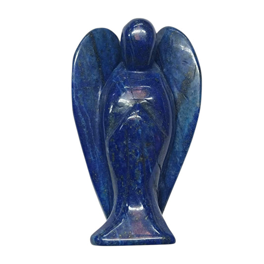 Angel Tallado Piedra Lapis Lazuli 6,5 Cms Aprox  (La Pieza Puede Ser Diferente A La Foto) Aprox Ref: 1114