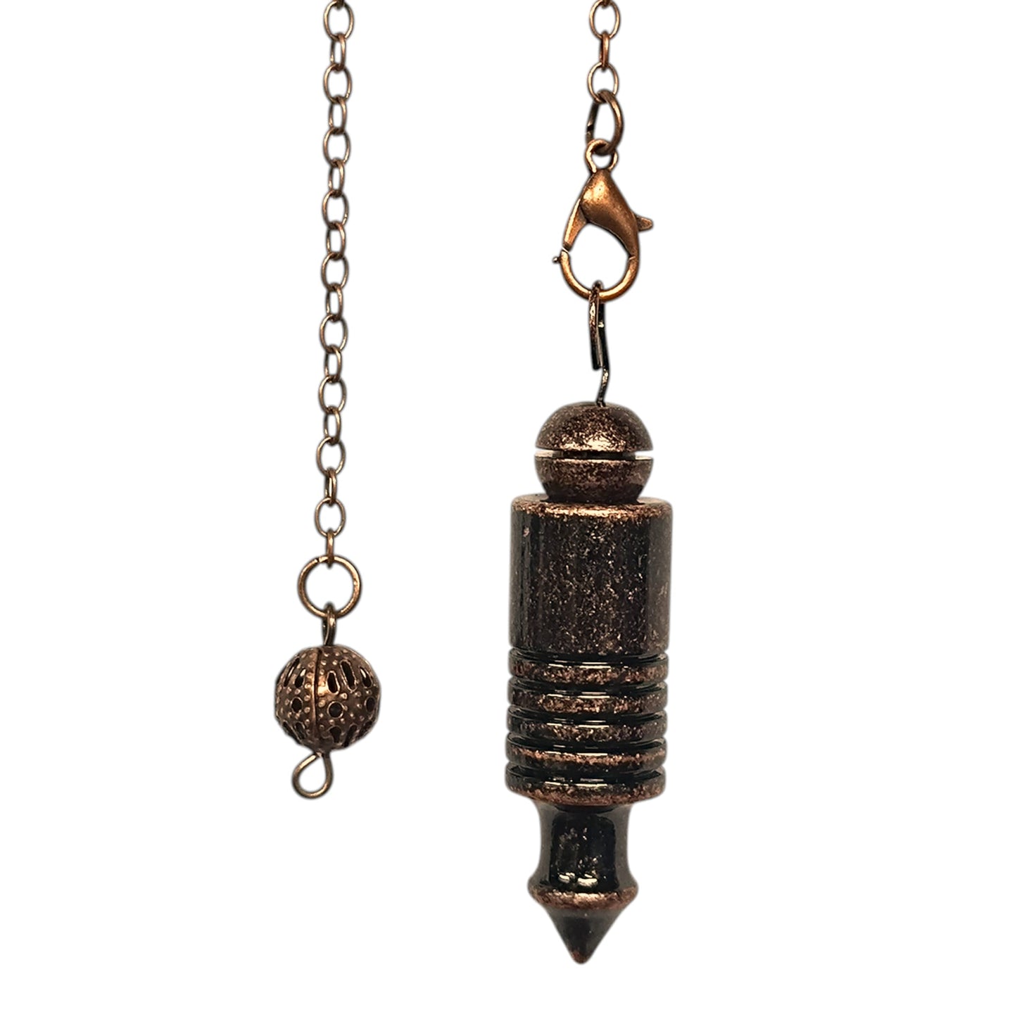 Pendulo Metal Color Bronce Parte Superior Con Rosca Para Testigo 600103554-04