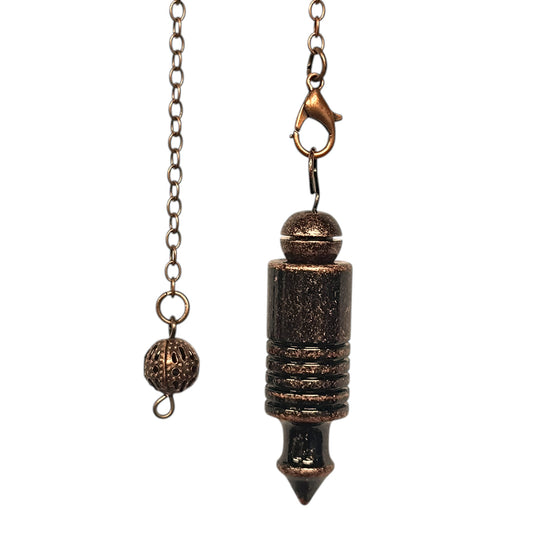 Pendulo Metal Color Bronce Parte Superior Con Rosca Para Testigo 600103554-04