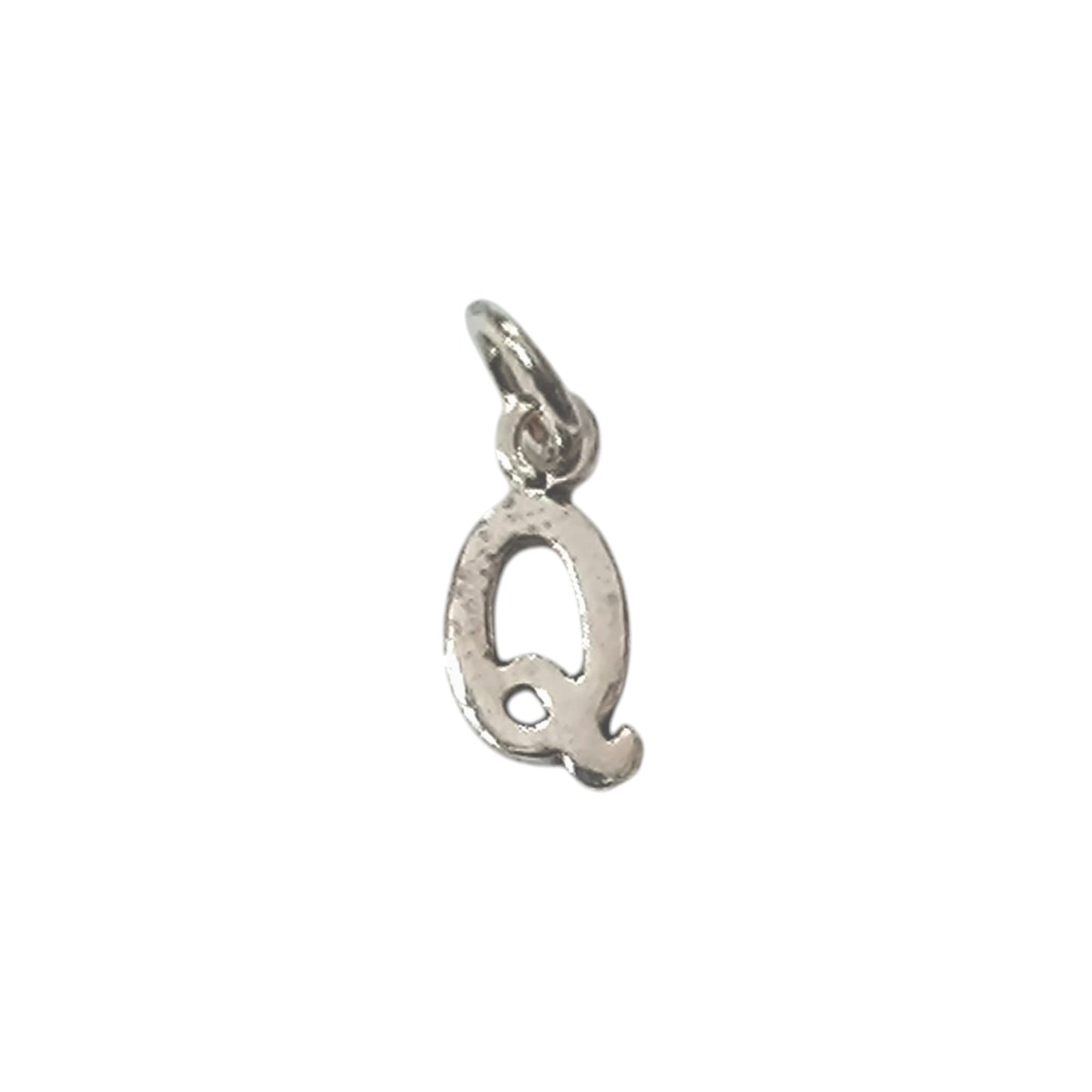 Colgante De Plata 925 Letra Q 10 mm Aporx 55293-17