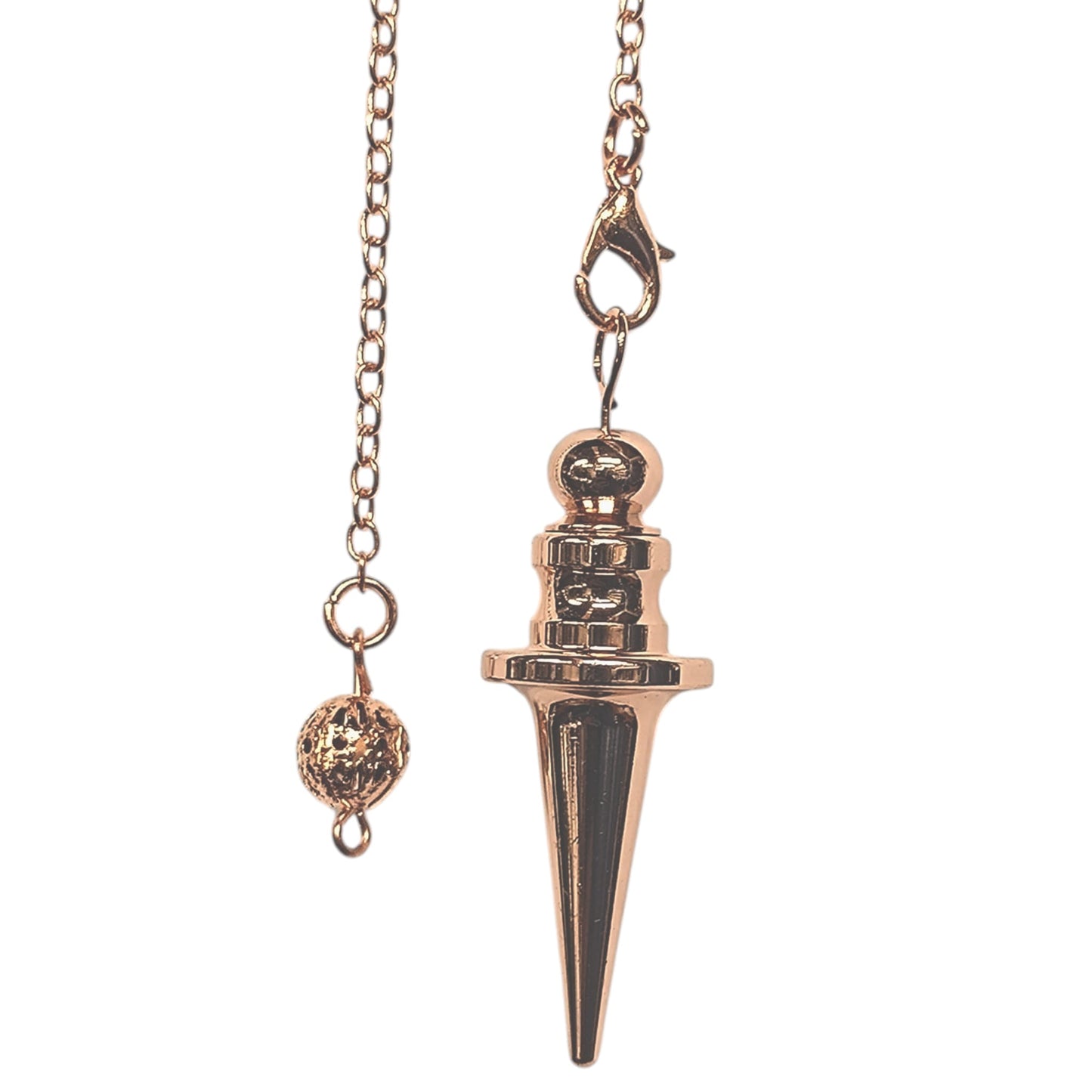 Pendulo Metal Color Cobre Parte Superior Con Rosca Para Testigo 112201003-15