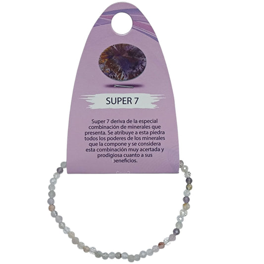 Pulsera Facetada Super7 3 mm Ref:600604107