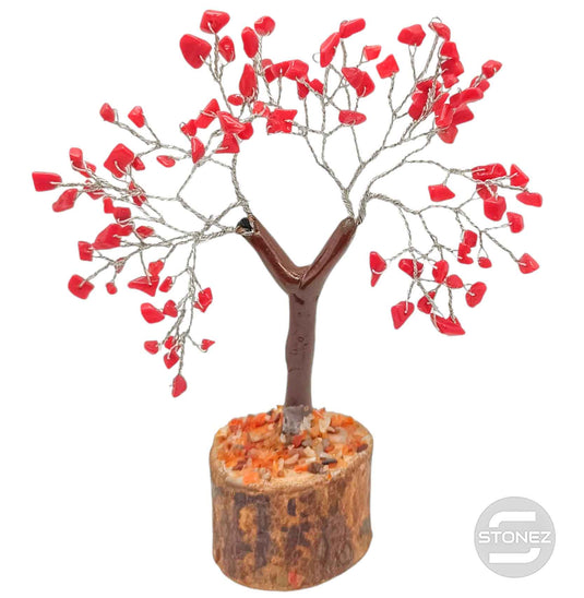 10102 Àrbol Bonsai de 100 piedras chip Imitación Coral 15 Cms Aprox