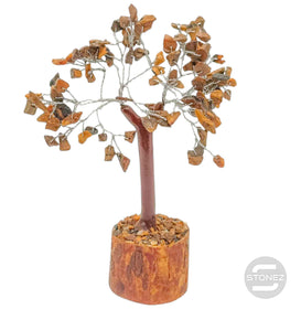 10102 Àrbol Bonsai de 100 piedras chip Ojo De Tigre 15 Cms Aprox