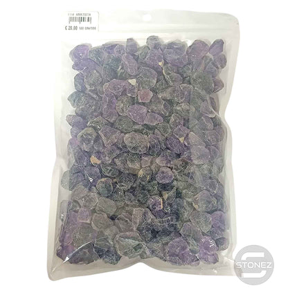 1114003 Paquete 500 Gramos En Bruto Amatista Tamaños Variados 2 a 3 Cms Aprox - stonez
