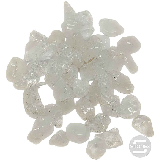 111401053-901 Bolsa 100 Gramos Piedra Chips Cuarzo Blanco 5-10 mm Aprox