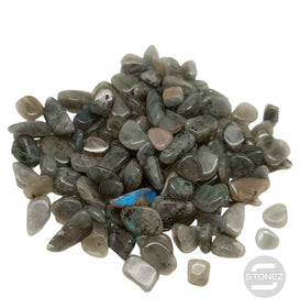 111401057-022 Bolsa 100 Gramos Piedra Chips Labradorita Rodado 2-5 mm Aprox