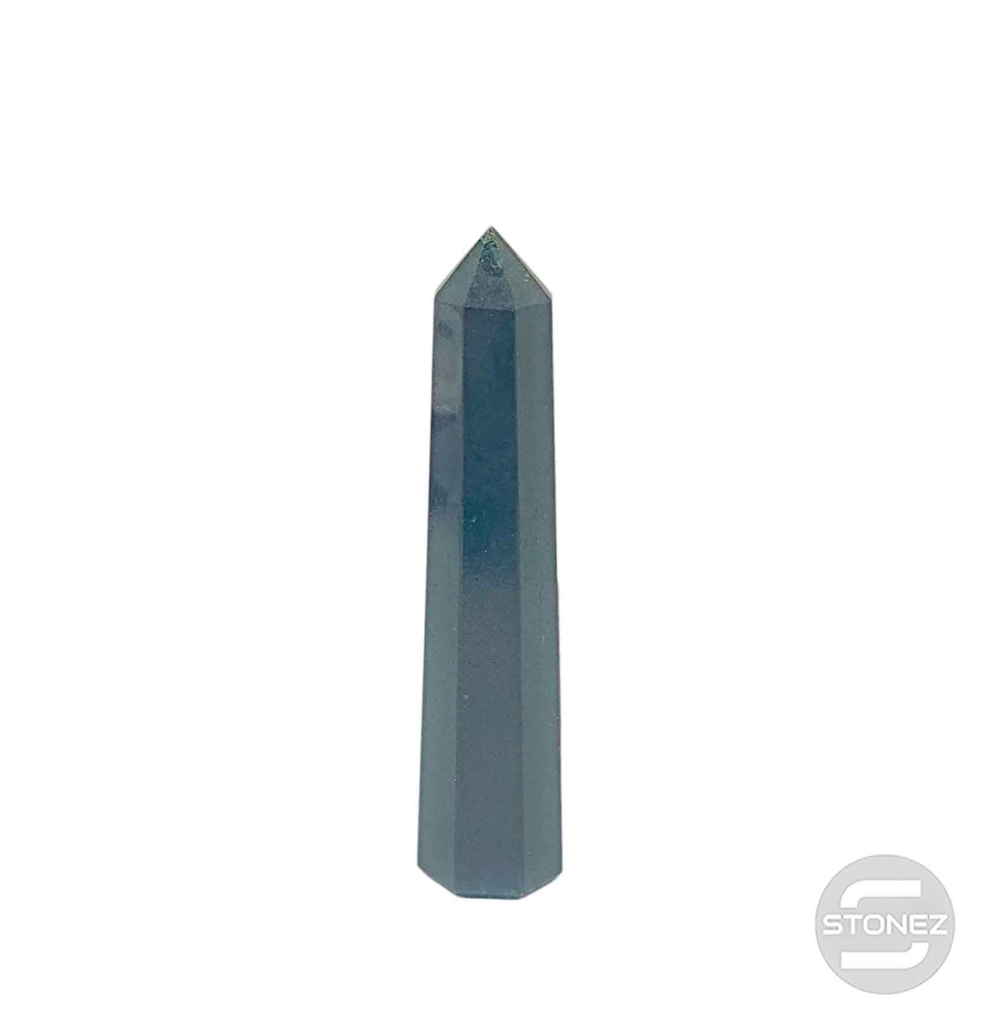 1114 Obelisco De 9,5 cm Aprox Piedra Turmalina 0.075 gramos PC N 48