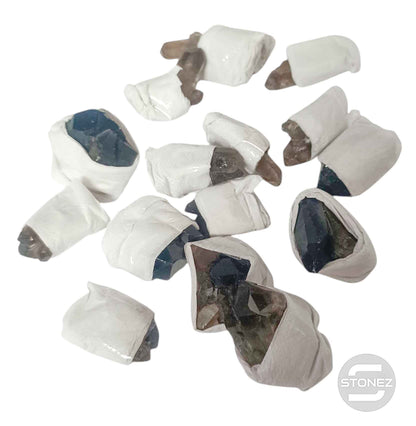 1114 Paquete 160 Gramos De Cuarzo Ahumado Puntas En Bruto 3 a 5 Cms - stonez