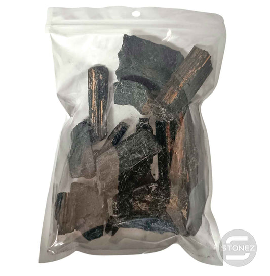 1114 Paquete 500 Gramos En Bruto Turmalina Procedente de la india  Tamaños Variados 2 a 1o Cms Aprox