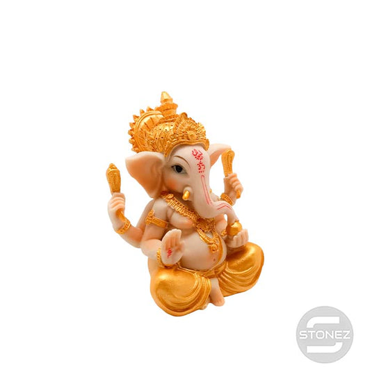 111601041 Figura En Resina Diosa Ganesha 12X7 Cms Aprox.