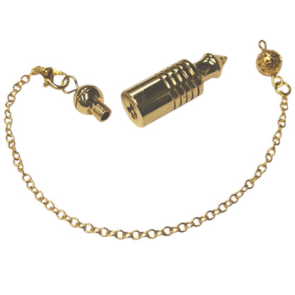 Pendulo Metal Dorado Parte Superior Con Rosca Para Testigo 600103554-02