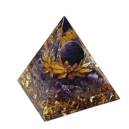 Pirámide Orgonita Con Mineráles 5 Cms Aprox 400202371-029