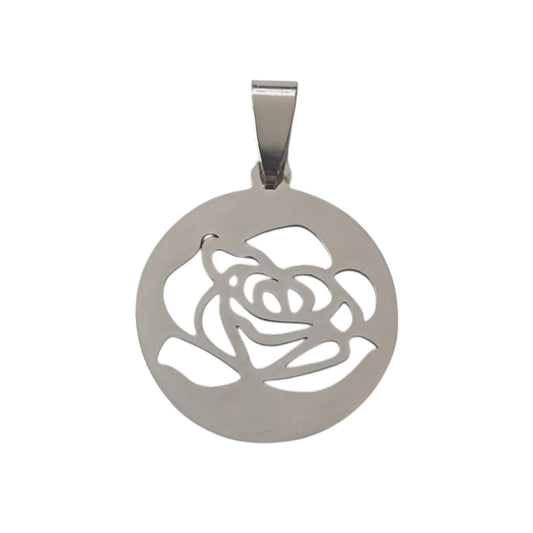 Colgante Acero Rosa 25 mm 60350-26